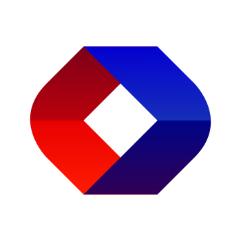 WillC.Dev Red and Blue Logo